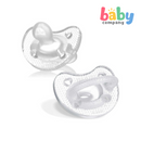 Chicco 2-Pack Physio Soft Soother (6-16 Months) - Crystal