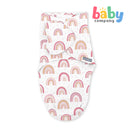 Swaddle Me Monogram Pack of 3 - Rainbow