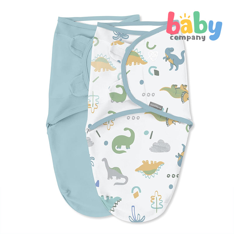 Swaddle Me Original Pack of 2 - Tropical Dino