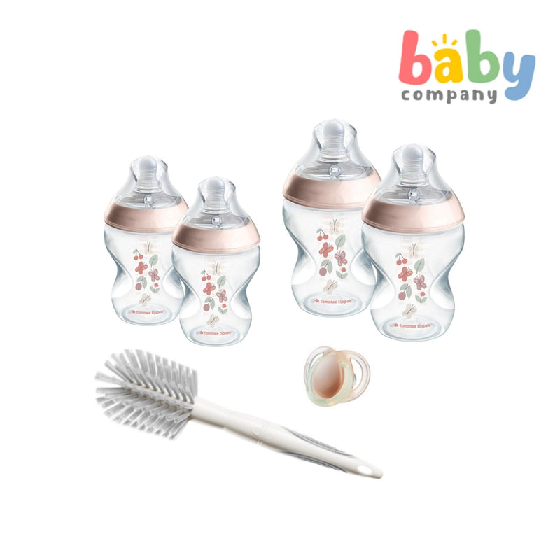 Tommee Tippee Natural Start Newborn Starter Set - Pink