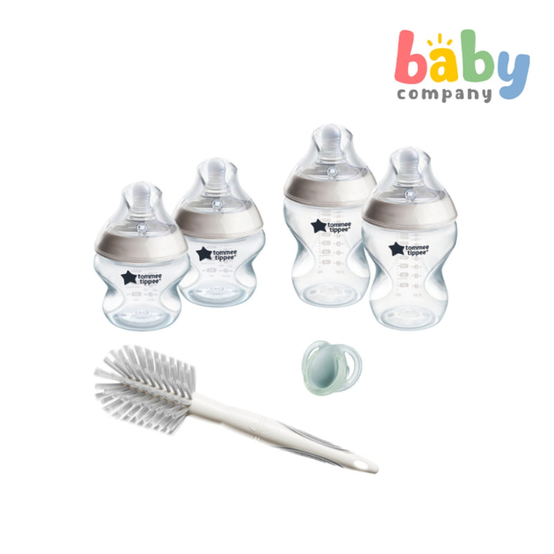 Tommee Tippee Natural Start Newborn Starter Set - Clear