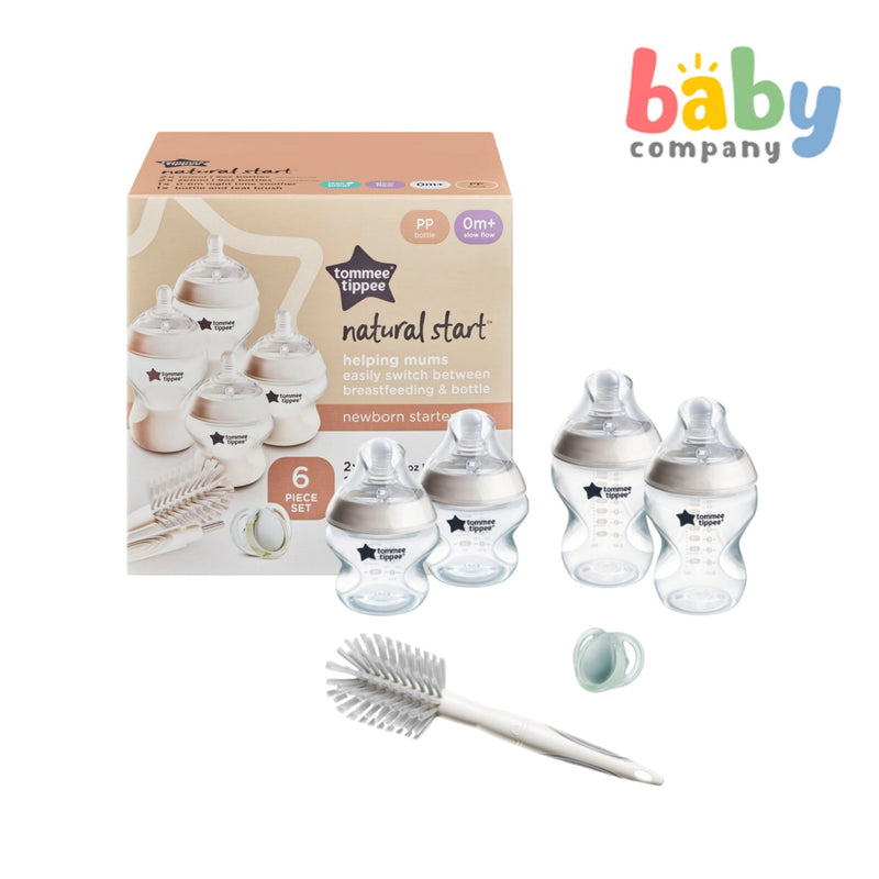 Tommee Tippee Natural Start Newborn Starter Set - Clear