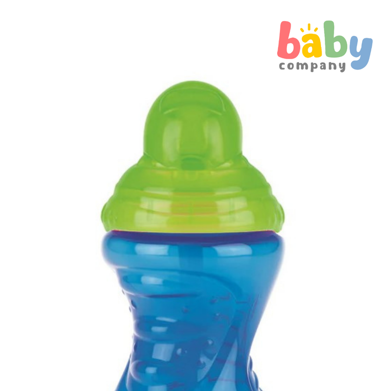 Nuby Flip-It Toddler Straw Cup 12m+ - Blue