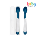 Oxo Tot On The Go Plastic Feeding Spoon - Navy