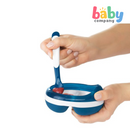 Oxo Tot On The Go Plastic Feeding Spoon - Navy