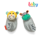 Infantino Foot Rattles - Zebra/Tiger