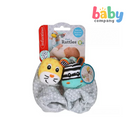 Infantino Foot Rattles - Zebra/Tiger