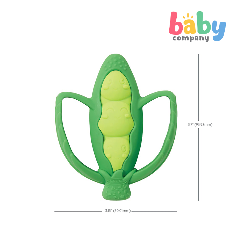 Infantino Lil Nibbles Textured Silicone Teether