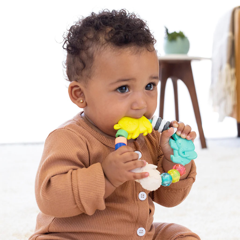Infantino Busy Beads Rattle & Teether