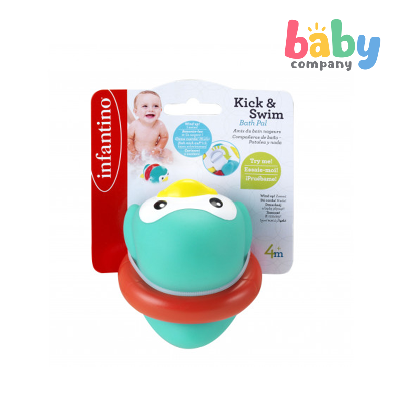 Infantino Kick & Swim Bath Pal - Penguin