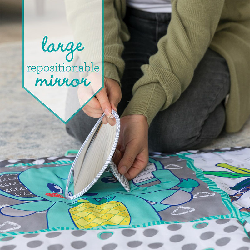 Infantino Giant Sensory Discovery Mat Xl (4Ft X 4Ft)