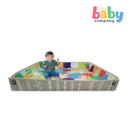 Infantino Foldable Soft Foam Mat - Multicolor