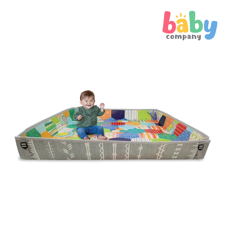 Infantino Foldable Soft Foam Mat - Multicolor