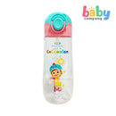 Cocomelon Straw Sports Water Bottle with Strap Handle – Pink