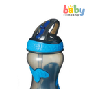 Nuby Flip-It Gator Grip Hard Straw Toddler Cup 18m+ - Gray