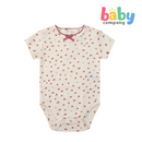 Mothers Choice Bodysuit, Pants, and Headband Set - Heart/Gray