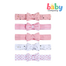 Mothers Choice 5 Pack Headbands - Pink