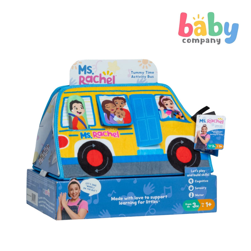 Ms. Rachel Tummy Time Activity Bus Toy