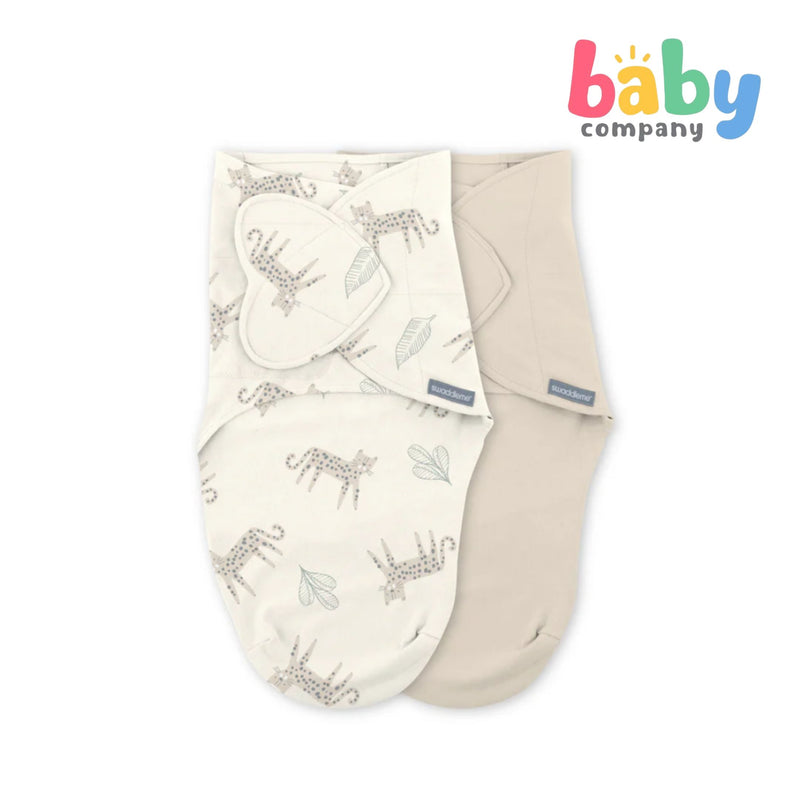 Swaddle Me Monogram Pack of 2 - Born Free