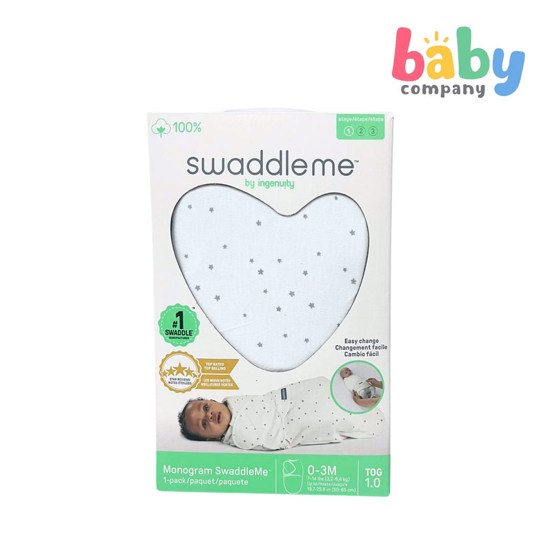 Swaddle Me Monogram - Star Dot