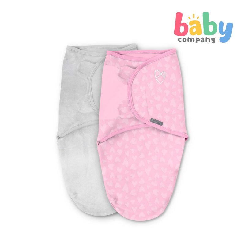 Swaddle Me Original Pack of 2 - Pink Hearts