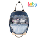 Colorland Kenzie Pack and Go Baby Travel Diaper Backpack - Navy Blue