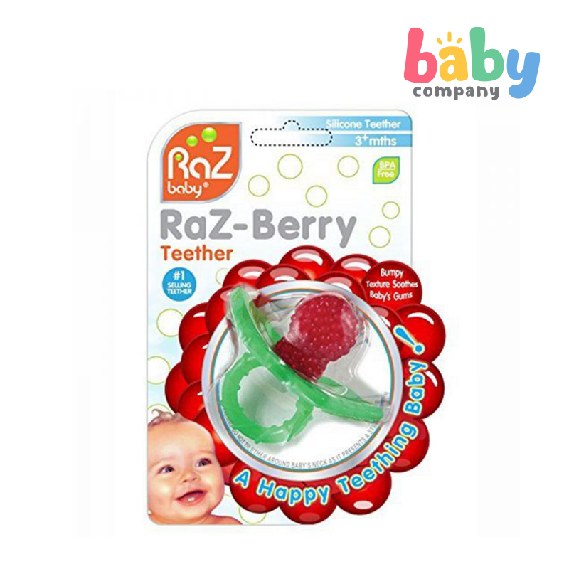RaZBaby Razberry Teether - Red