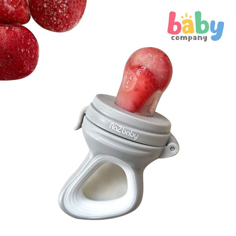 RaZBaby Raz-Feeder Teether - Blue/Green
