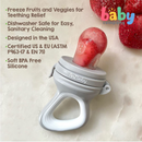 RaZBaby Raz-Feeder Teether - Blue/Orange