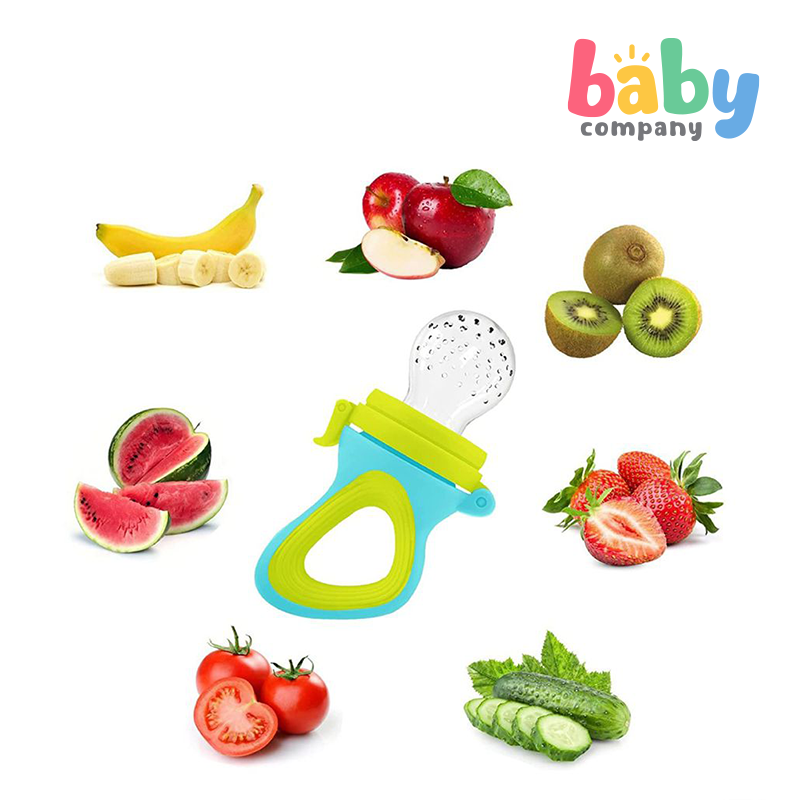 RaZBaby Raz-Feeder Teether - Blue/Orange