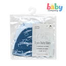 Mothers Choice 2 Pack Baby Hat - Blue