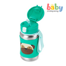 Skip Hop Zoo Ss Straw Bottle - Pug