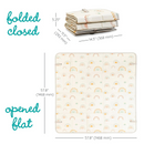 Infantino Foldable Soft Foam Mat - Rainbow