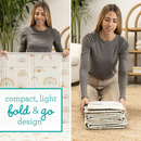 Infantino Foldable Soft Foam Mat - Rainbow