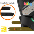 Jovikids Rober Portable Highback Booster Car Seat - Black