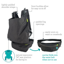 Infantino Fold & Go 2-in-1 Carrier