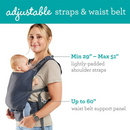 Infantino Fold & Go 2-in-1 Carrier