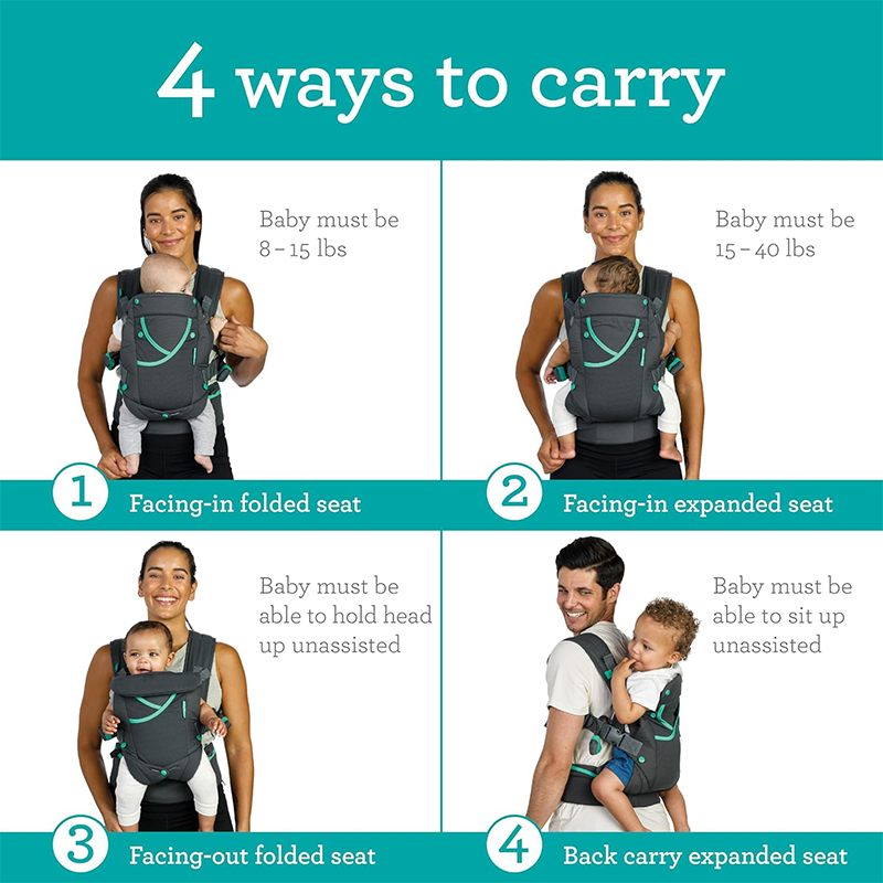 Infantino Carry On Active Multi-Pocket Carrier 