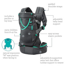 Infantino Carry On Active Multi-Pocket Carrier 