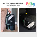 Jovikids Rober Portable Highback Booster Car Seat - Green