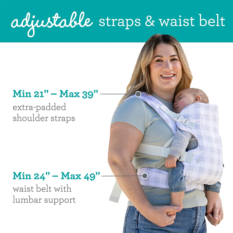 Infantino Flip 4-in-1 Convertible Carrier - Plaid