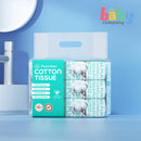 Purcotton Cotton Tissue 60 Sheets / 3 Packs
