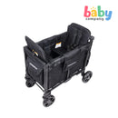Wonderfold W2 Original Double Stroller Wagon - Jet Black
