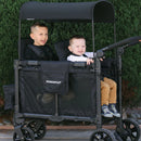 Wonderfold W2 Original Double Stroller Wagon - Jet Black