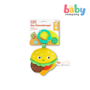 Kids II Say Cheeseburger Plush Teether Toy
