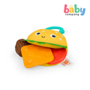 Kids II Say Cheeseburger Plush Teether Toy