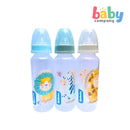 Bebeta 3-Pack Regular Neck with Scale Hood Baby Feeding Bottles (8oz/240ml) - Animal Print