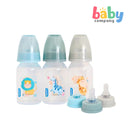 Bebeta 3-Pack Baby Feeding Bottles (4oz/120ml) - 0m+