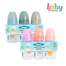 Bebeta 3-Pack Baby Feeding Bottles (4oz/120ml) - 0m+