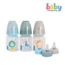 Bebeta 3-Pack Baby Feeding Bottles (3oz/90ml) - 0m+